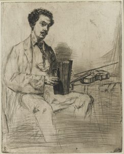 ロスウィナンス、1861年頃（紙にエッチング） 作： James Abbott McNeill Whistler